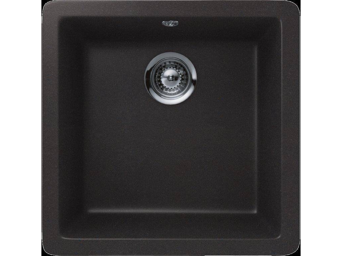 Lava Loiça RODI Composite 40 Nero (Compósito - 20 x 45 x 43 cm)