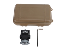 Adaptador De Cold Shoe Ajustável Para Display Ptz Com Mecanismo De Rotação 360° Para Câmeras Dslr F5 F570 F7 Fw703