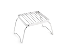 Churrasqueira Portátil Aço Inox para Camping