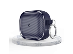 Capa para AirPods Série 3 com moldura para fotos em fibra de carbono. GIECY