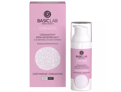 Luminaskin Advanced Ceramide Repair Cream 5 Betaine 3 Urea, Deeply Hydrating 50ml Formula For Skin Barrier Health Basiclab