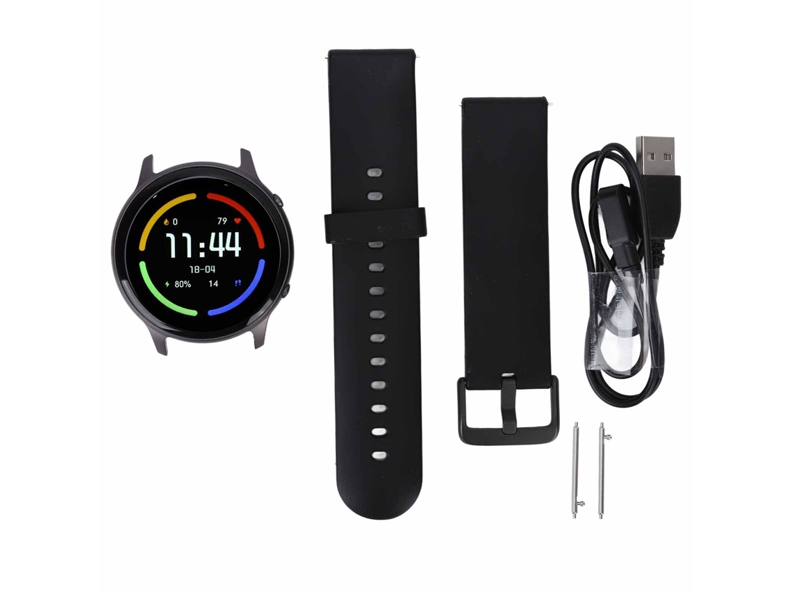 Smartwatch W36 de 1,28 polegadas com monitor de frequência cardíaca, sensor de oxigênio e resistência à água IP68.