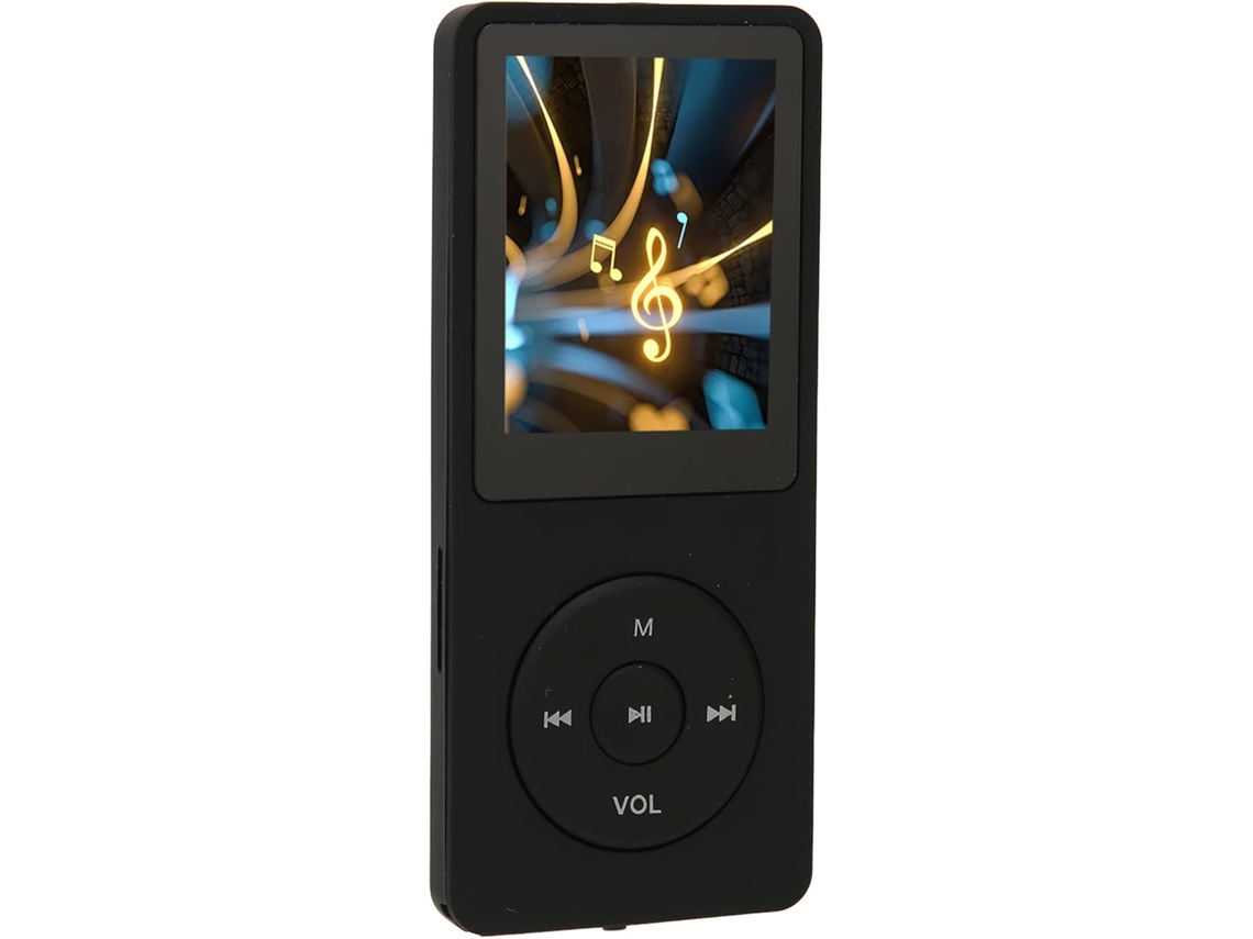 Reprodutor portátil de MP3/MP4 com 30 horas de duração, bateria esportiva de 8 GB com fones de ouvido, reprodução sem perdas, compatível com FLAC e Acelp Music.