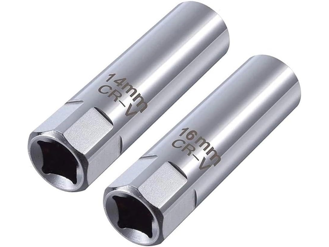 Jogo De Porcas Roda 12 14mm E 16mm, Parede Fina Para Kit Reparo Em Aço