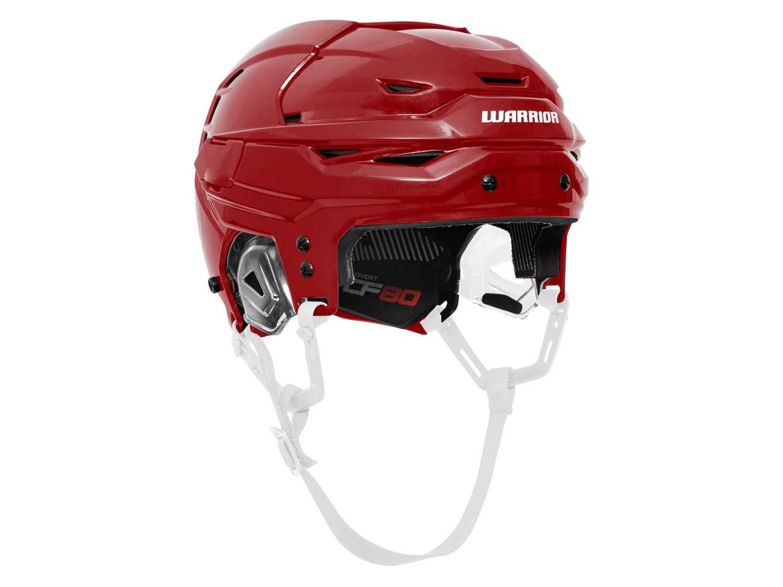 Capacete de Hóquei no Gelo Covert Cf 80 Combo Vermelho Mwarrior