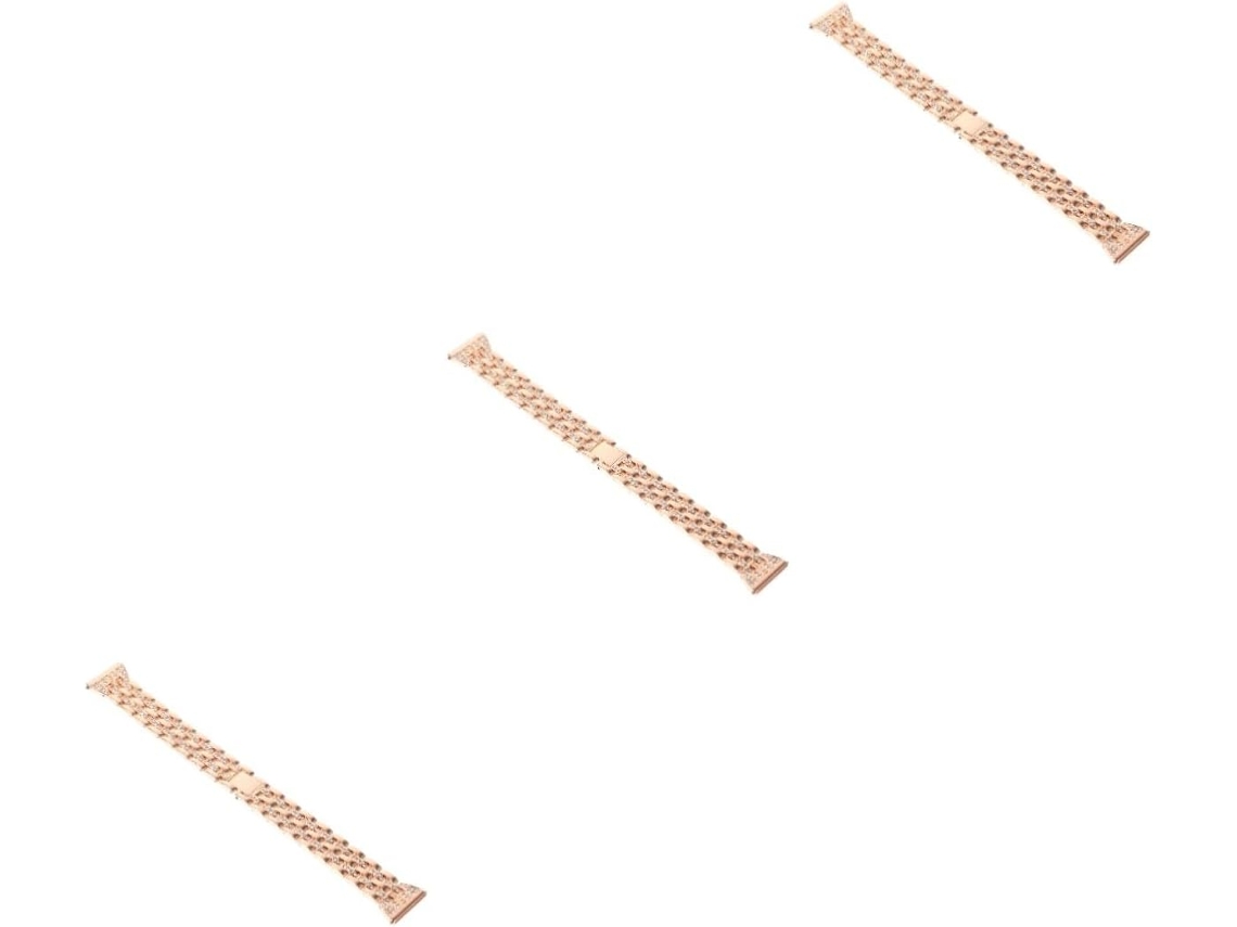 Pulseira de relógio de 3 peças com strass SFUSHOS