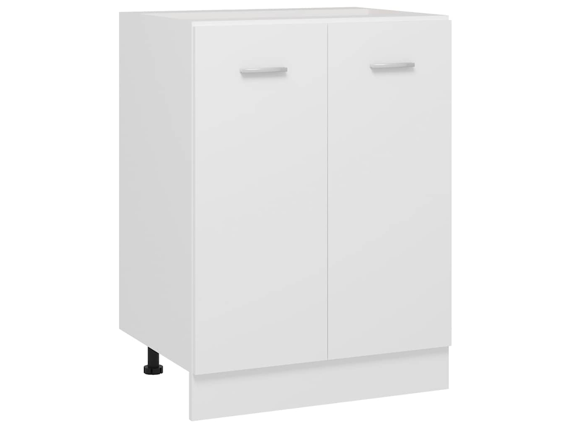 Bottom Cabinet, Bottom Cabinets Vidaxl Branco Madeira Processada (n/a)