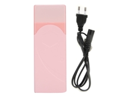Aquecedor de cera para depilação, 100g, mãos, pés e pernas, rosa, 220V (UE)