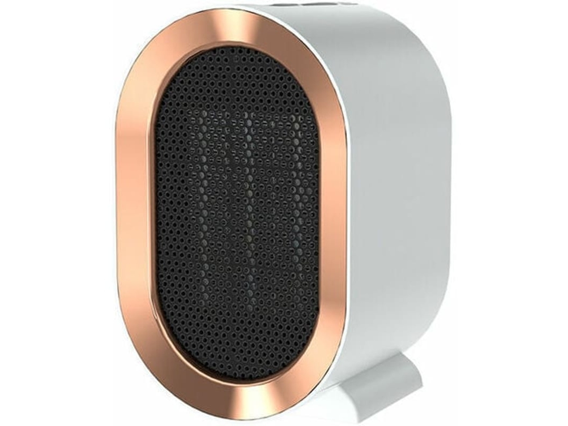 Aquecedor Elétrico Portátil Cerâmico 1200w Eficiente Energético Para Quarto E Escritório Com Fio
