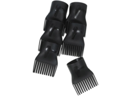 Conjunto de 10 Peças Pente Coletor Vento para Secador Cabelo, Difusor Plástico Universal Ca Belo. GOKOCO