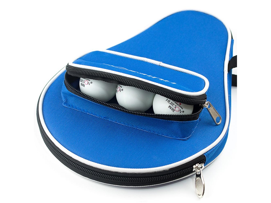 Mali bolsa de Transporte para Raquete de Tênis de Mesa com Bolso para Bolas Protetora Impermeável