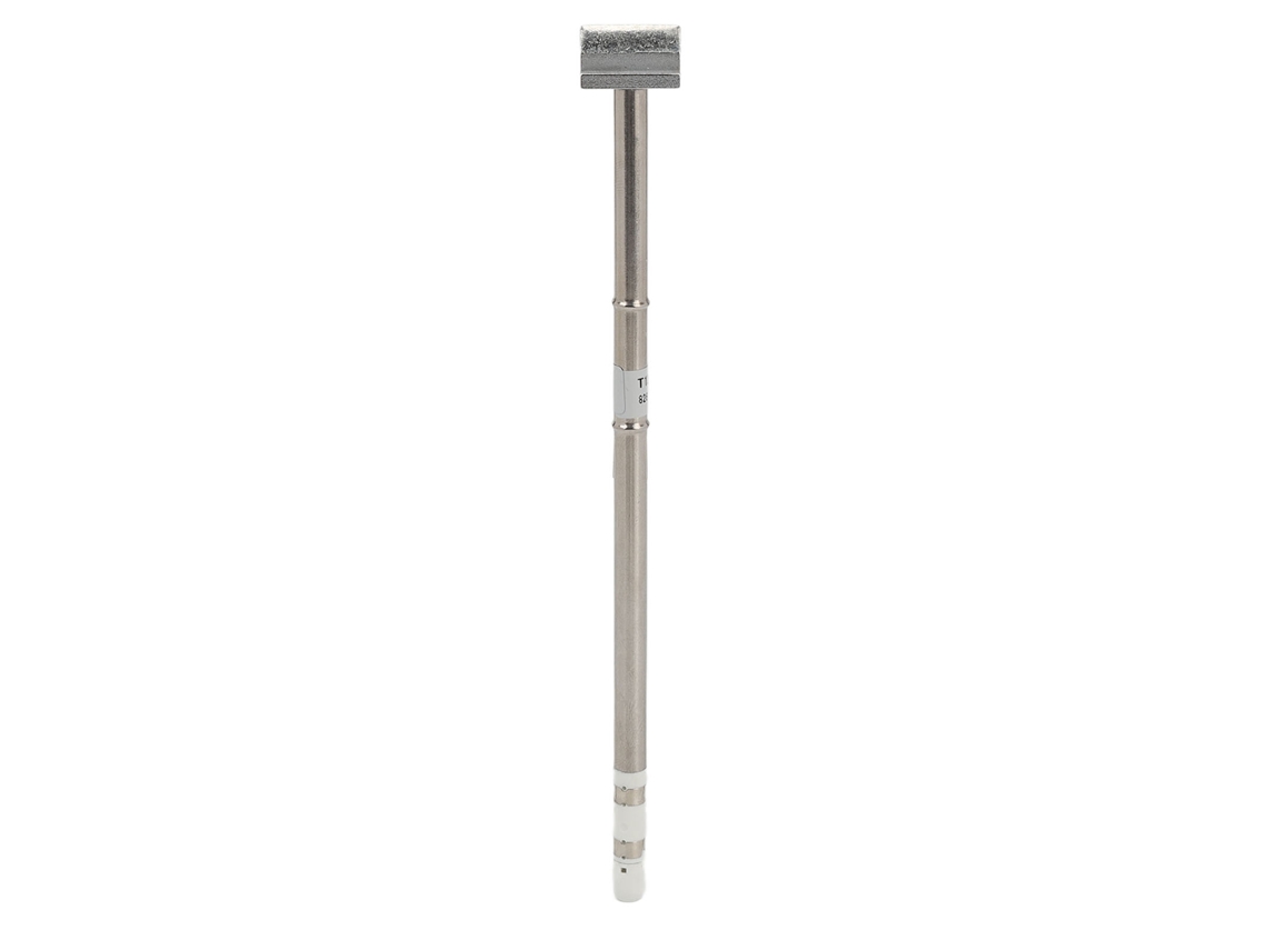 Ponta de solda elétrica tipo cinzel T12-1402, ferramenta de soldagem para reparo e manutenção.