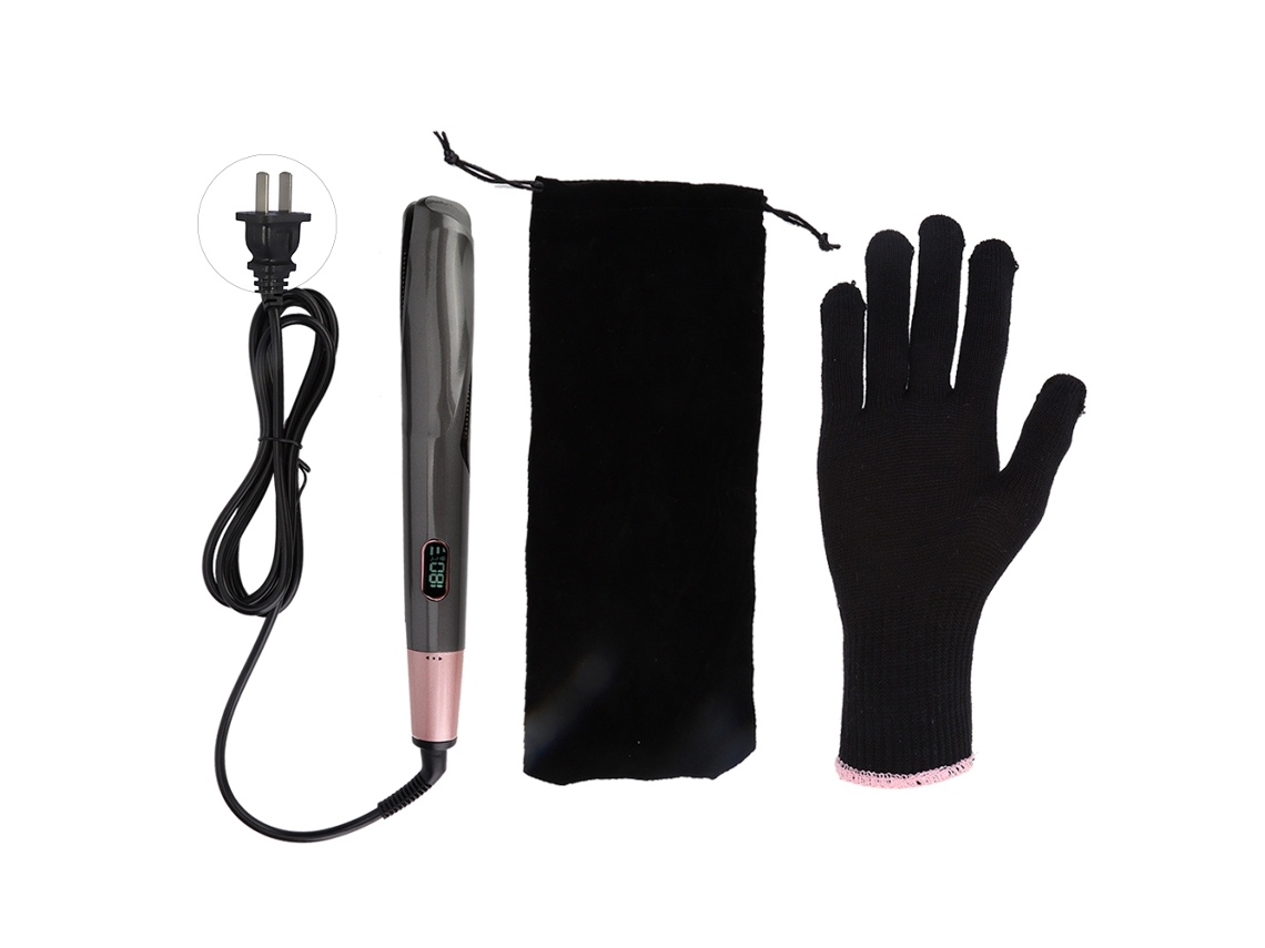 Aparato Portátil De Estilo De Cabelo Elétrico: Ondulador E Alisador Com Temperatura Ajustável 100-230℃