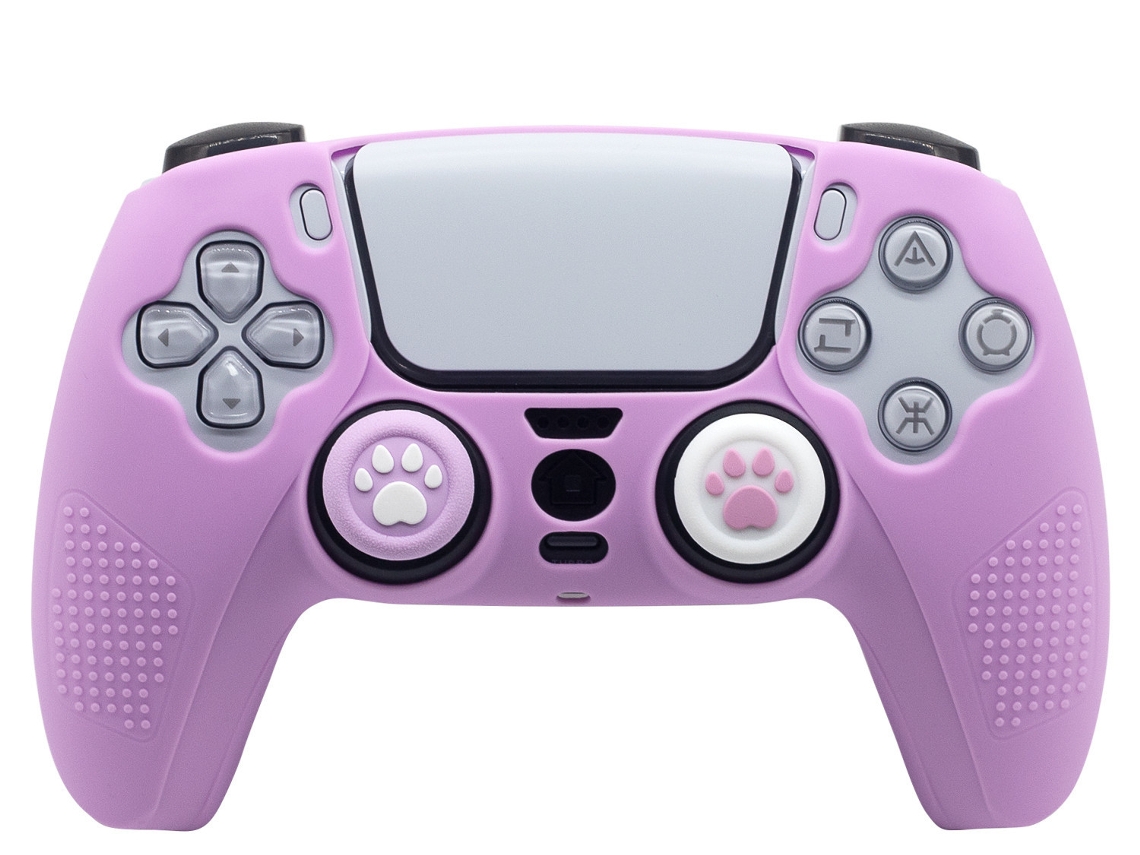 Capa Para Comando Playstation 5 Edge Roxo Panoona