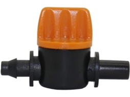Conjunto de 5 Conectores Tubo 6 Mm com Farpa para Válvulas em Miniatura S/MARCA
