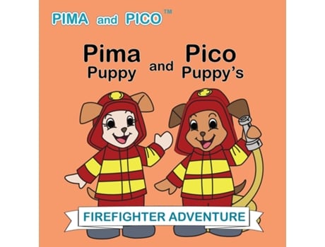 Livro Pima Puppy and Pico Puppys Firefighter Adventure de Yishaun Yang (Inglês)