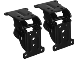 Lurrose Conjunto De 2 Suportes Para Pés Mesa, Com Trava Portas Móveis,