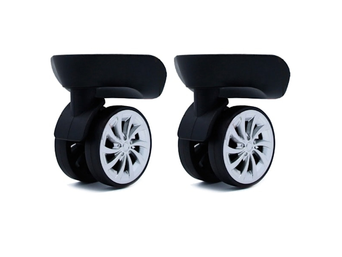 Rodas de Reposição AQUAFORGE para malas, universais, 60 mm