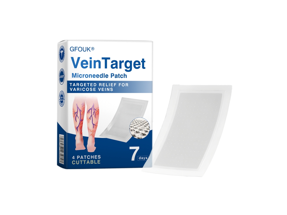 Patch de Microneedles para Aliviar Perna