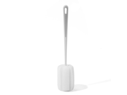 Baok-brocha De Esponja Para Garrafas Com Cabo Longo 360° Limpeza Flexível Suave Com Buraco De Suspensão Branco