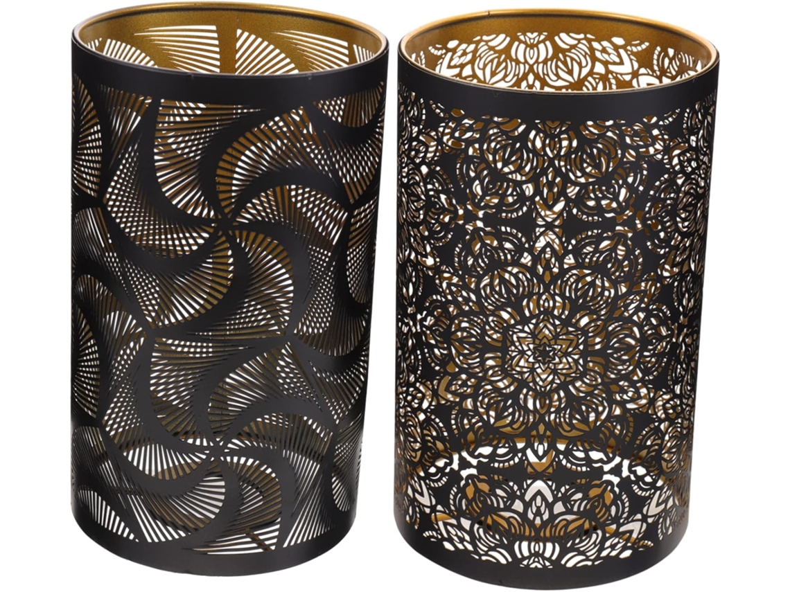 Luminária de Mesa Leve em Ferro para Escritório, Design Preto SFUSHOS