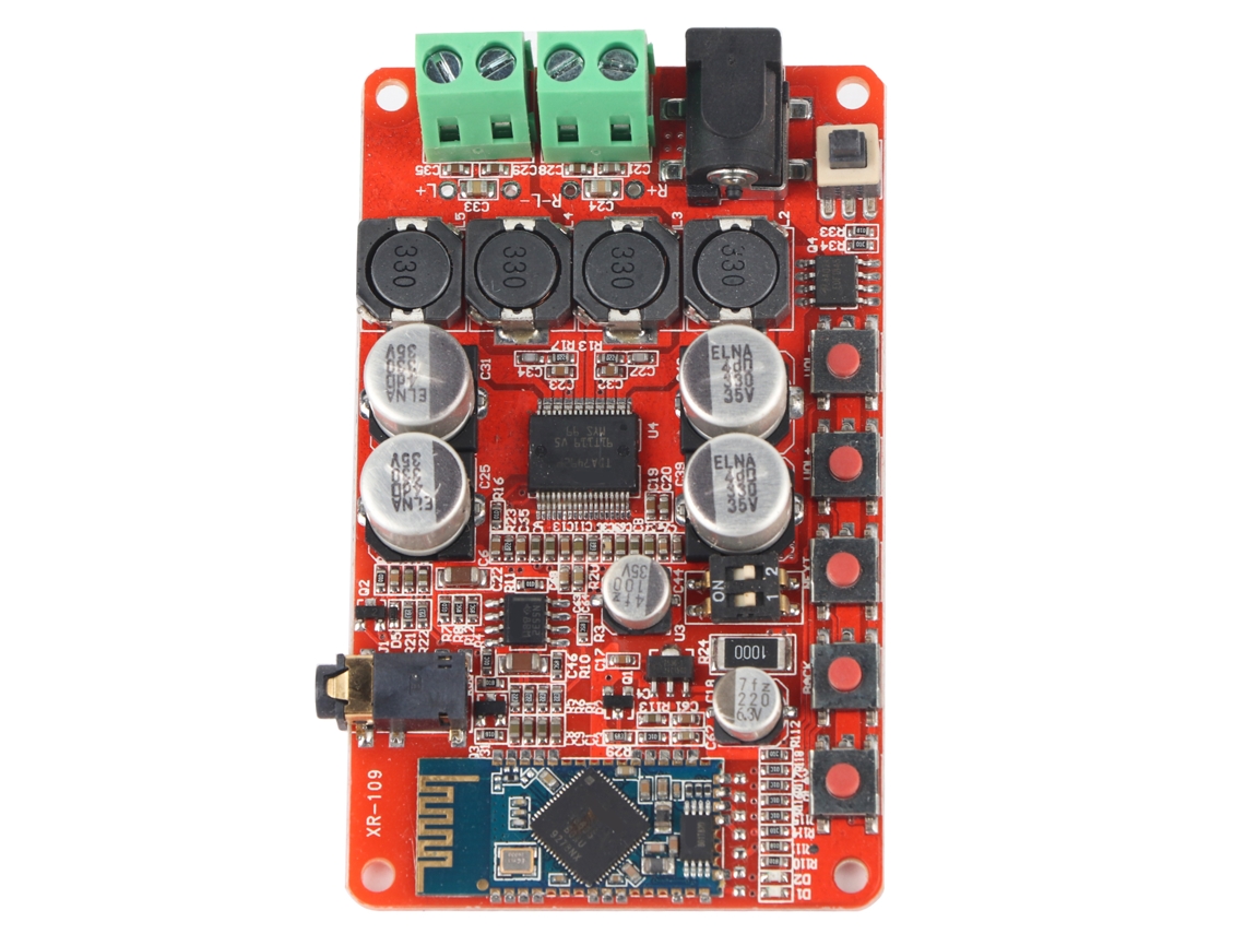 Módulo de Amplificador de Áudio Bluetooth TDA7492P 50w*2 Sem Fio
