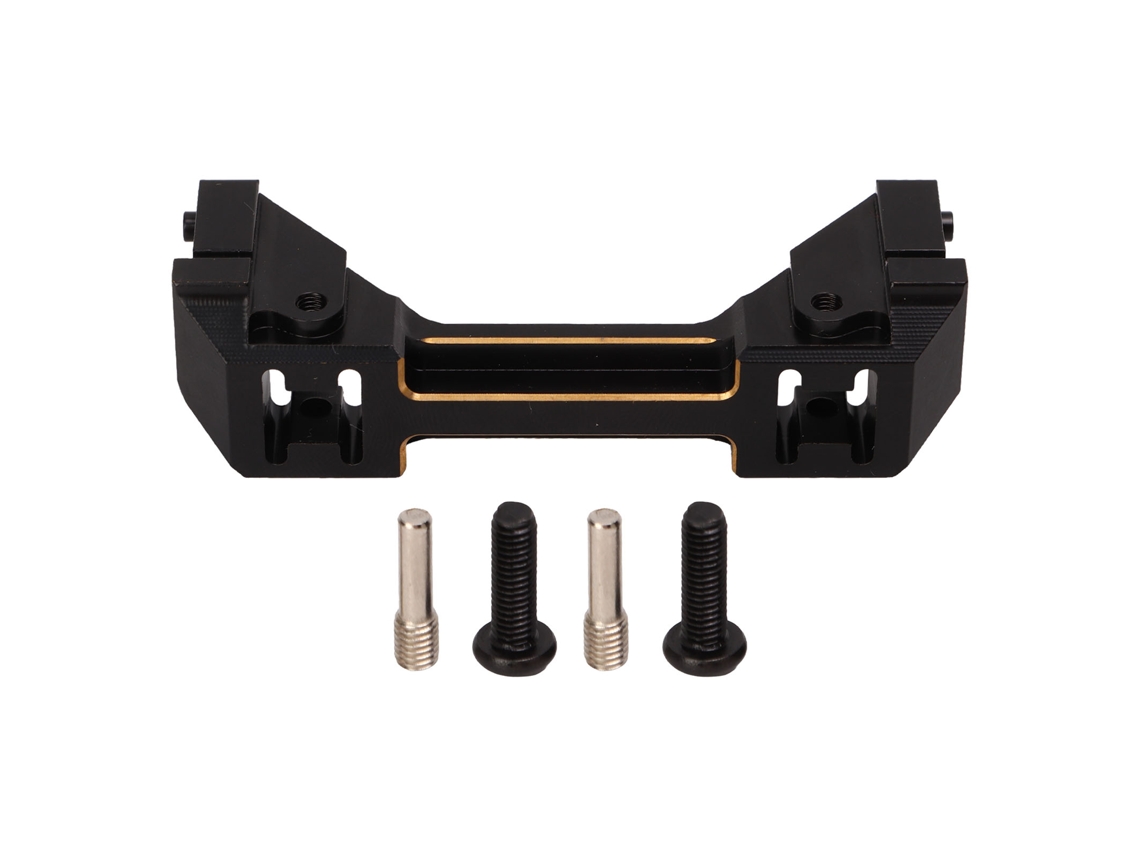 Soporte De Parachoques Traseiro De Latão Para Rgt Ex86190 Lc76 1/10 Rc Crawler Peça De Montagem