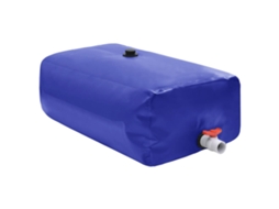 Depósito de água VIDAXL Azul PVC (150 x 90 x 50 cm)