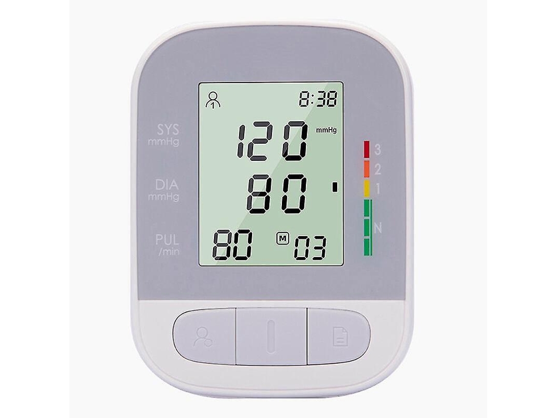 Monitor De Pressão Arterial Digital Portátil Com Display Lcd, Controle De Toque E Armazenamento Duplo Ly Ebike