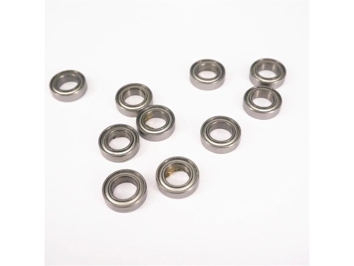 Rolamento De Esferas Ranhura Profunda Em Miniatura Mr148zz, 8x 14x 4mm, P0, Abec1, Gcr15, 10 Unidades Vxaxpohza