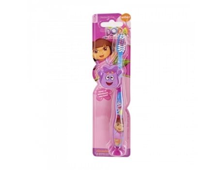 TINOKOU Escova de Dentes Ergonómica para Crianças Dora The Explorer Multicor