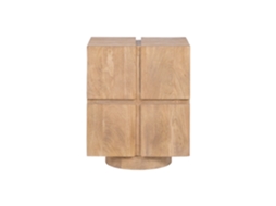 Mesa de Cabeceira ALEXANDRA HOUSE LIVING em Madeira de Mangueira (50,8x38,7x63,5cm)