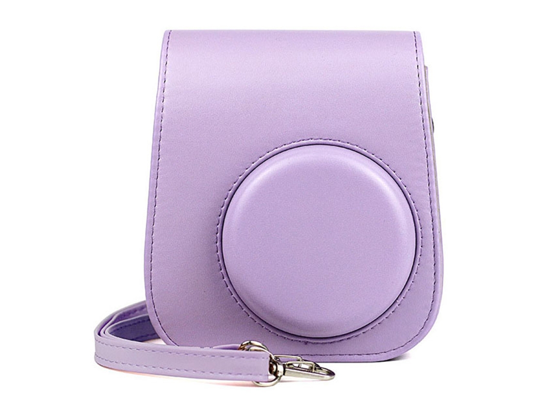 Estojo Para Câmera, Bolsa E Suporte De Couro Pu Para Instax Mini 11 Brilvibera