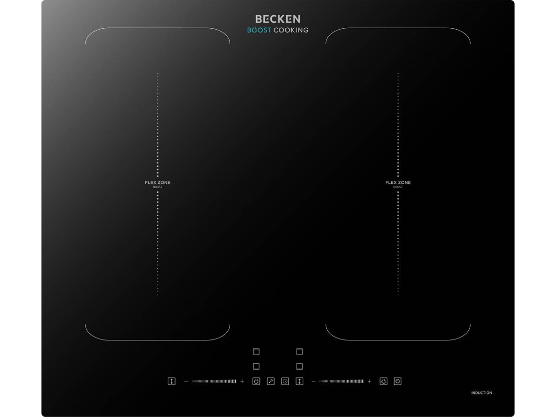 Placa de Indução BECKEN FLEX DUAL FLEX BIH9701 (Elétrica - 59 cm - Preto)