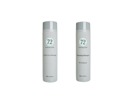 Kit de alisamento capilar Phrizzy Therapy 72