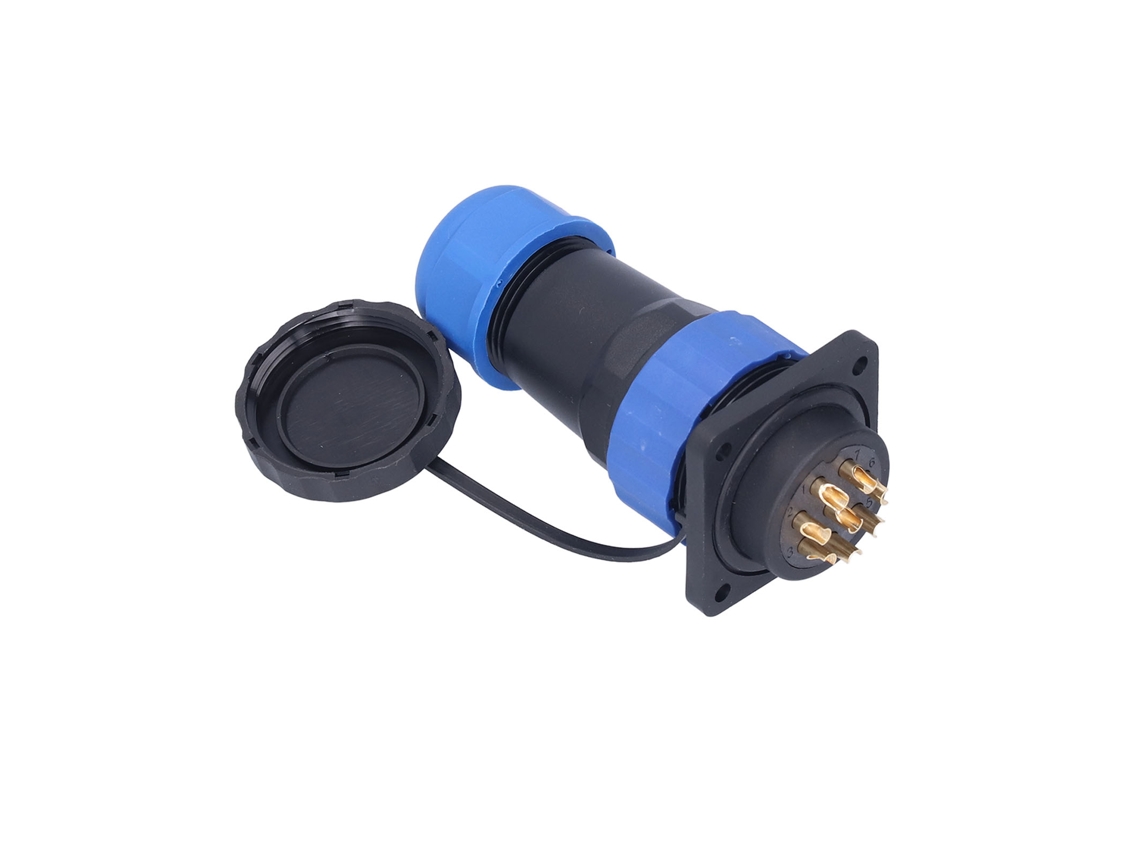Conector Elétrico Água Resistente 4 Furos 25a