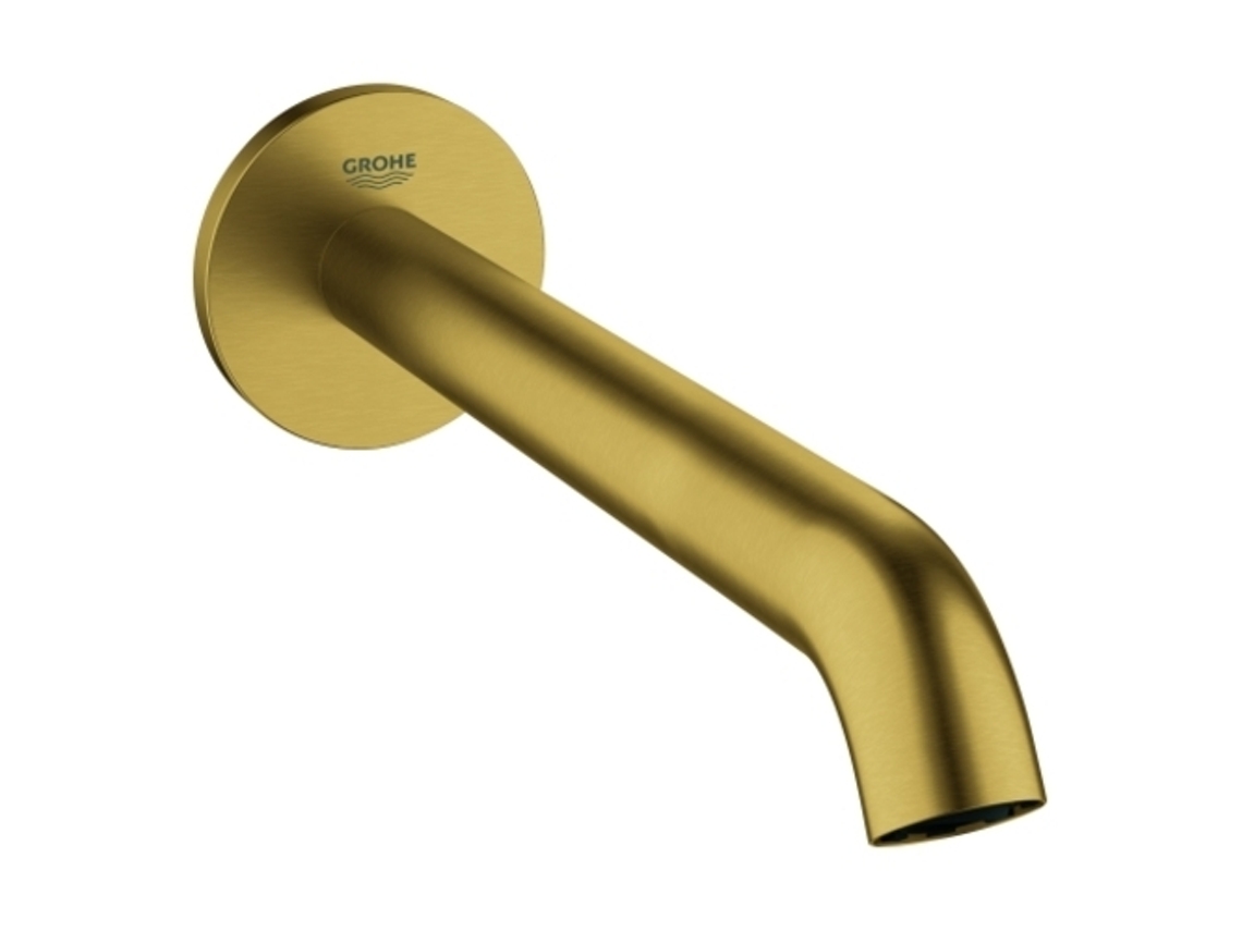 Bica De Banho Grohe Essence, 221 Mm De Projeção, 13449gn1, Cor Nascer Do Sol Fresco Escovado