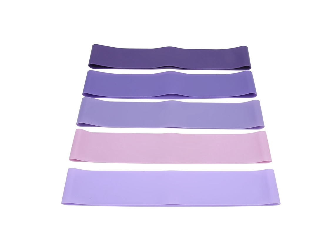 5pcs Bandas De Resistência Para Homens E Mulheres Yoga Fitness Com 5 Níveis De Resistência