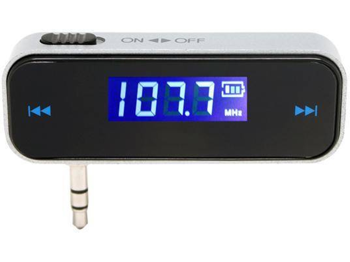 Transmissor FM com visor LCD ESTORE