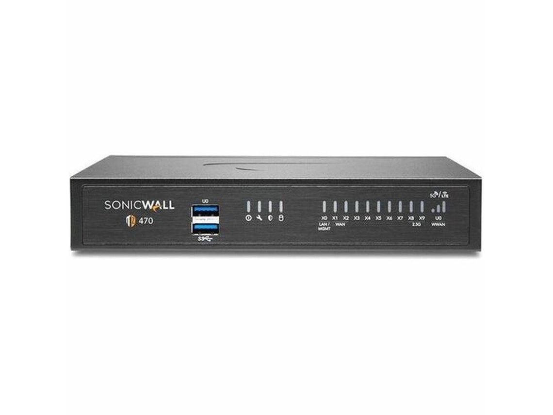 Firewall SONICWALL Tz470 (preto Ethernet Lan Rj45 X 4)