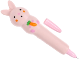 Caneta Em Gel Cute Sponge, Lisa, Para Uso Escolar, Com Pegada