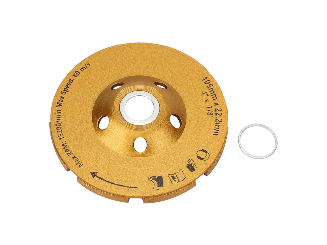 Disco de Polimento com Segmentos de Diamante 4" S/MARCA