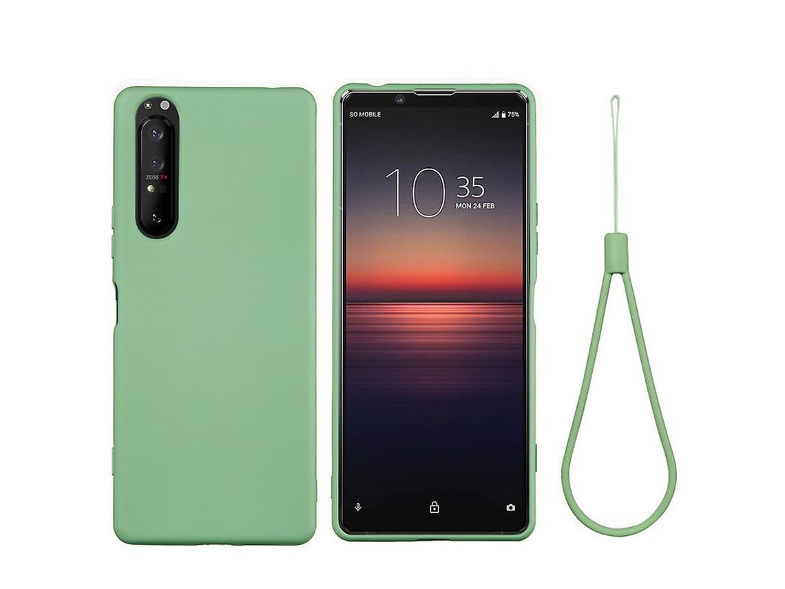 Capa de Silicone, Compatível com Smartphone Sony Xperia 5 III, Verde | S/MARCA