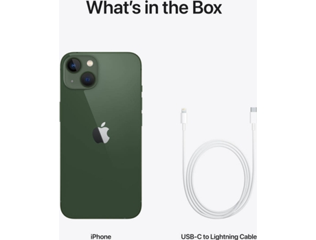 iPhone 13 APPLE (6.1'' - 128 GB - Verde)