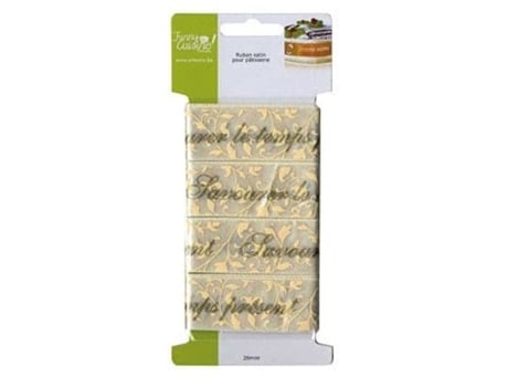 fita De Cetim Para Confeitaria Saboreie O Momento Presente