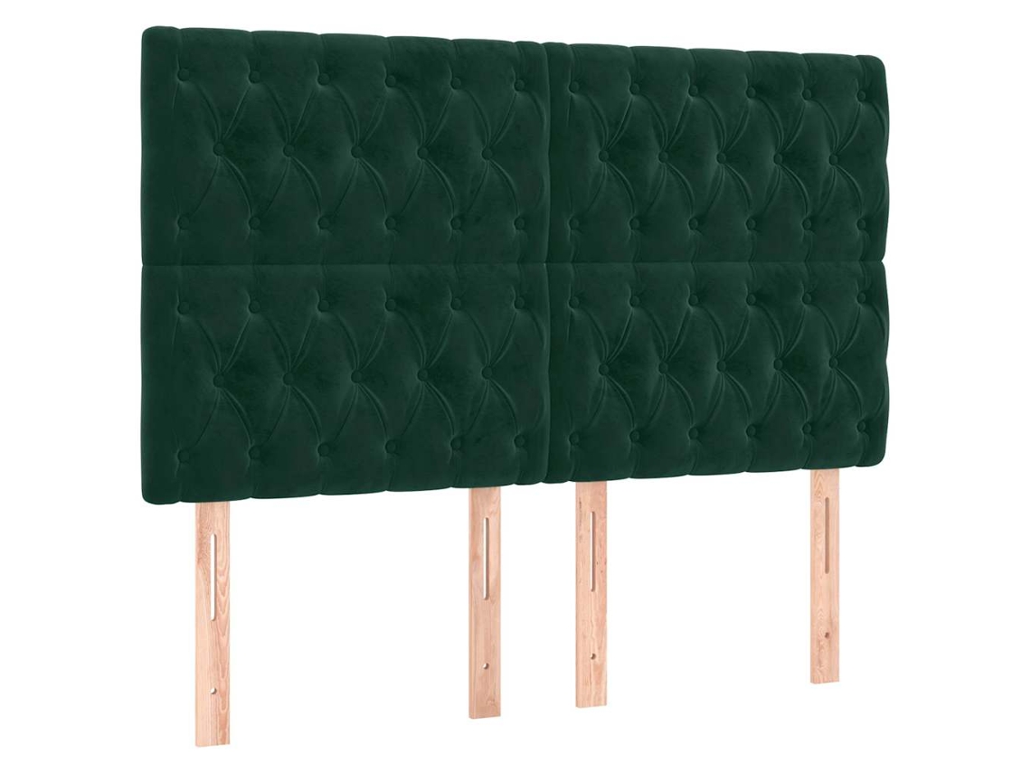 Headboard, Headboards Vidaxl Verde Veludo (144 Cm)