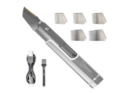 Máquina De Cortar Cabelo Para Homens Aparador De Barba Para Homens Barbeadores Traseiros Sem Fio Recarregáveis Profissionais*