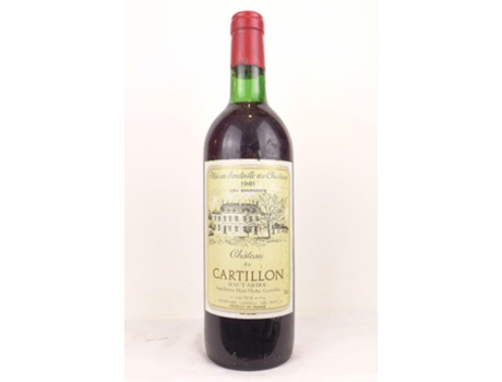 Vinho Tinto CHÂTEAU DU CARTILLON 1981 (75 cl - 1 unidade)