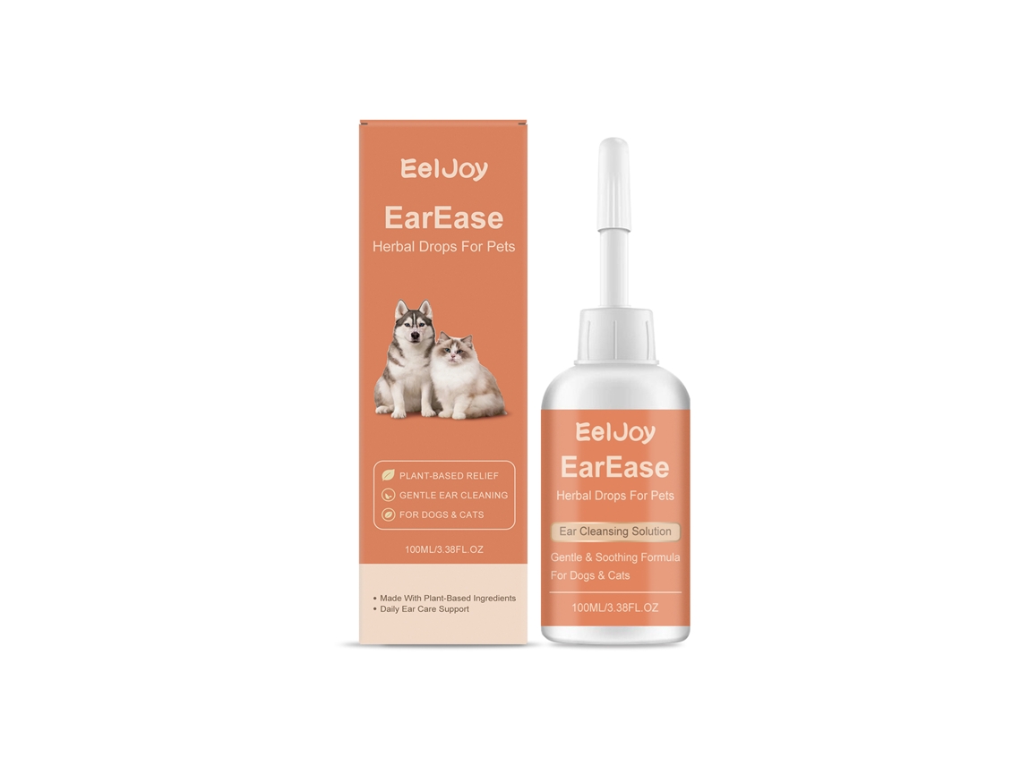 Gotas Herbais Ouvido Pets Tratamento Natural