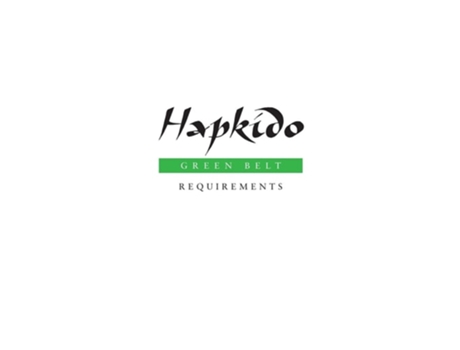 Livro Hapkido Green Belt Requirements De Marc Tedeschi (inglês)